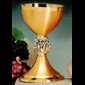 Chalice, 7.75" (19.5 cm) Ht. - Height: 7 3/4" (19,5 cm)  N.B.: when the article is not in stock and is "available on order", allow a lead time of about 4 weeks.