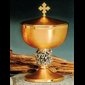 Ciborium, 4.75" (12 cm) Ht. - Diameter: 4 3/4" (12 cm)  N.B.: when the article is not in stock and is "available on order", allow a lead time of about 4 weeks.