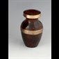 Petite urne commémorative en laiton 3 x 1 3/4 x 1 3/4