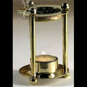 Incense Burner 4 1/8'' (10,5 cm) Ht.