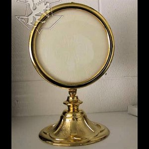 Monstrance (concelebration host) 6 1/4'' diam.