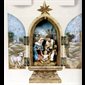 Nativity triptych 10" (25.5 cm) Ht. Resin-Stone mix / 1 pc