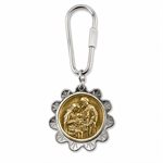 Two-Tone Key Holder "Holy Family"