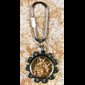 Two-Tone Key Holder "Guardian Angel With Children"