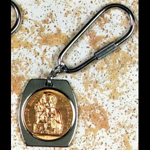 Two-Tone Key Holder "Ste-Anne De Beaupré"