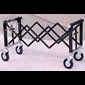 Funeral chariot 18'' x 36'' x 24 1/2''  (4'' lclose)