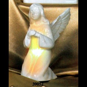 White Porcelain "Angel", Electric Night Light, 7" (18 cm)