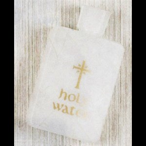 Bouteille pour eau bénite 3 onces, 4.25" (11 cm) H.