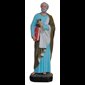 St. Peter Color Fiberglass Outdoor Statue, 12" (30 cm)