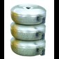 Triple Stacky Ciborium, Gold Plate 24Kt / set of 3-pc
