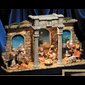 Lighted Stone Stable 12.5" H.