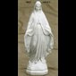 Our Lady of Grace White Resin Statue, 18.5" (47 cm)