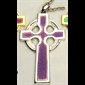 Silver Plated Pectoral Cross 3 3/8"  with 36" cable chain