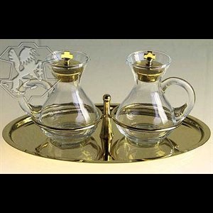 Cruets 100 cc and Tray 9'' (23 cm)