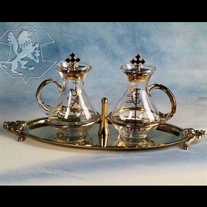 Cruets and Tray 11'' (28 cm)