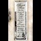 Beveled Mirror Plaque "Serinity Prayer", French text