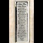Beveled Mirror Plaque "Notre-Père" French text.