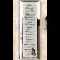 Beveled Mirror Plaque "One Day At A Time" French text.