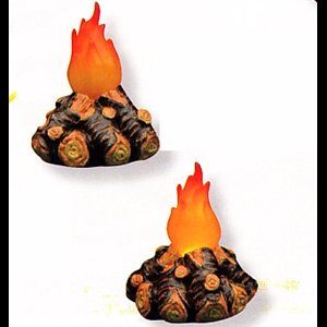 Feu de camp / Ens. de 2 un