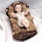 Infant Jesus With Crib, 4" (10 cm)