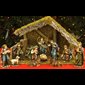 Nativity set 5 1/2" resin / 11 mcx + stable 18" x 11"