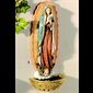 Our Lady Guadalupe Holy Water Font 7.25" (18 cm) resin made