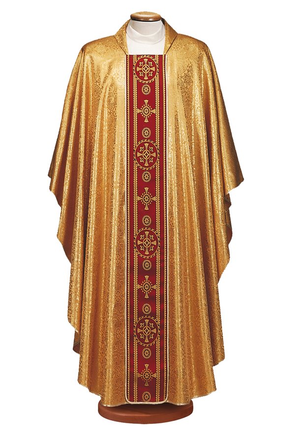 Chasuble #65-000003 broderie or