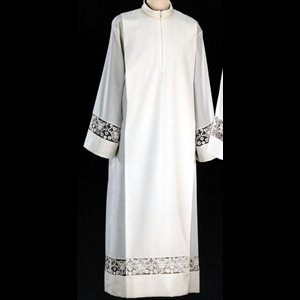 Aube macramé polyester/laine