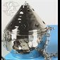 Nickel Incense Burner 4 1/3'' diam.(11 cm)