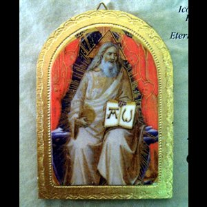Icon Eternal Father, 4.5" (11.4 cm)