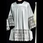 Surplice Polyester/ Cotton With IHS Lace (Small)