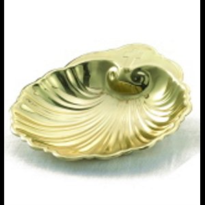 Baptismal Shell, Brass/lacquer, 5" (12.7 cm) Dia.
