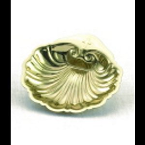 Baptismal Shell, Brass/lacquer, 3" (7.6 cm) Dia.
