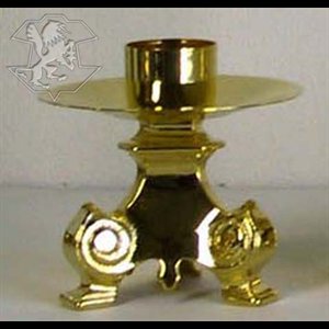 Altar Candlestick 3.75" H. (9.5 cm)