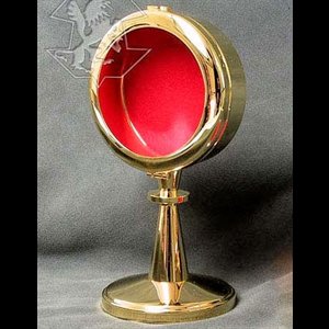 Reliquary 6 1/4" h. x 3 1/8" diam. (16 cm x 8 cm)
