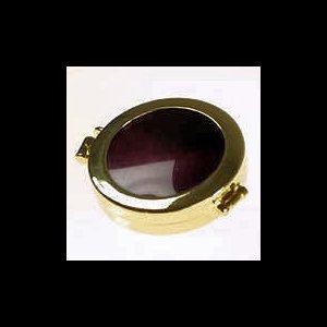 Reliquary 2'' (5 cm) Diam., 5/8'' (1.6 cm) Ht.