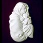 Madonna of the Streets White Marble Applique