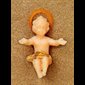 Color Plastic Infant Jesus Figurine, 1.5" (4 cm)