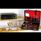 Valise-chapelle 9" x 12 1/4" x 3 1/2" (23 x 31 x 9 cm)
