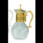 Flagon gold, 11" H. (28 cm), 48 oz.
