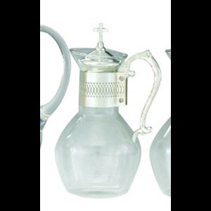 Flagon silver, 11" H. (28 cm), 48 oz.