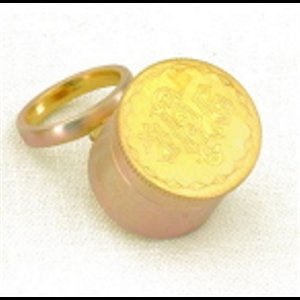 Oil Stock with ring, 1" (2,5 cm) x 1 1/8" (2,8 cm) / ea