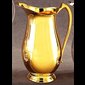 Flagon 10" H. (25.5 cm) 54 oz (gold plated)