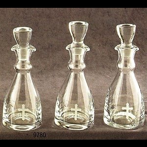 Chrismal set 3 pc. Bottles Only