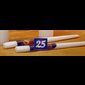 25th Anniversary Wedding Candle 3/4" x 12" (19x300 mm) / pr