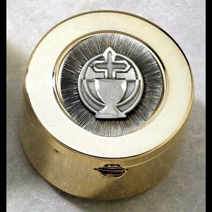 Pyx 2.25'' (5.7 cm) wide x 1'' (2.5 cm) H.