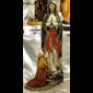 Our Lady of Lourdes & Bernadette Resin Statue, 16" (40.5 cm)