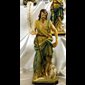 St. John the Baptist Color Resin Statue, 16" (40.5 cm)