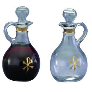 Cruets 10 oz., 6.5" (16.5 cm) Ht. / pr.