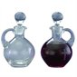 Cruets 10 oz., 6" H. (15 cm) Ht. With Etched Cross/ pr.